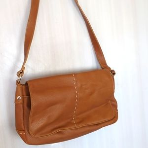Shoulder Bag Brown PVC